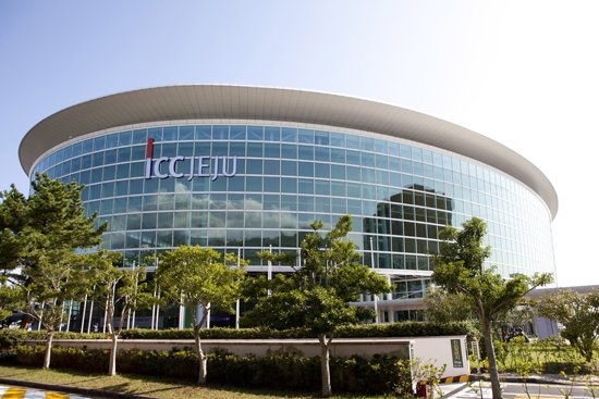The International Convention Centre on Jeju Island in South Korea hosted the 2016 Asia-Pacific Carbon Forum, where participants explored market approaches to combat climate change. Photo credit: twitter.com
