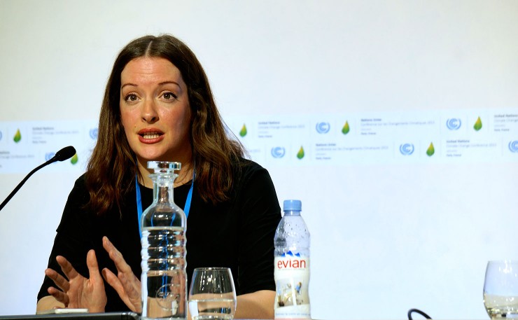 Liz Gallagher, Senior Associate, E3G. She says the Paris Agreement is on track to break records as the international treaty fastest to become law