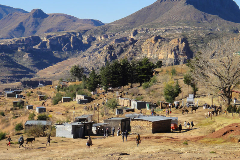 Inequalities: The impact of climate change is affecting Lesotho’s progress towards development in a number of areas, including agriculture, food security, water resources, public health and disaster risk management. Photo credit: FAO