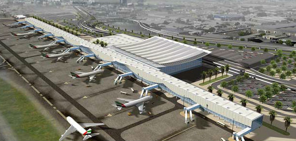 An impression of the Delhi Indira Gandhi International Airport in New Delhi, India