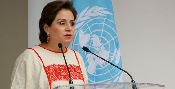 Patricia Espinosa, Executive Secretary of the United Nations Framework Convention on Climate Change (UNFCCC). She stresses that the 2016 SPM identifies immediate actions that can promote emission reductions, and enhance climate resilience 