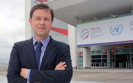 Chief executive officer of CDP, Paul Simpson