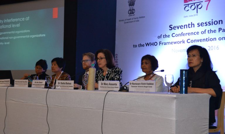 WHO COP7 delegates demand end to tobacco industry interference