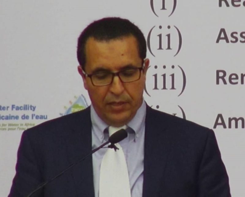 Water and Sanitation Director of the African Development Bank (AfDB), Mohammed El Azizi