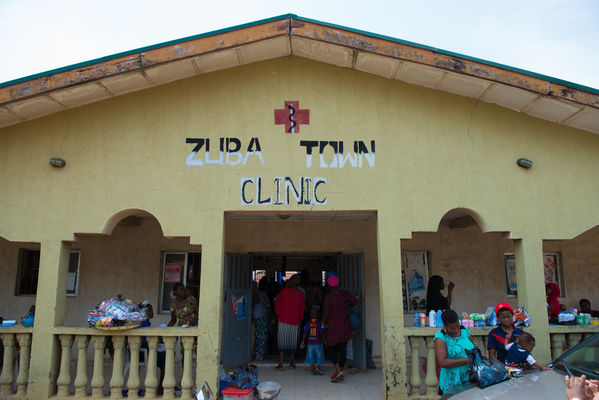 Zuba Primary Health Centre in Abuja, Nigeria where there is no water supply and so staff have to buy water for sanitation and hospital use. The 2016 Universal Health Coverage Day is observed on Monday, 12 December