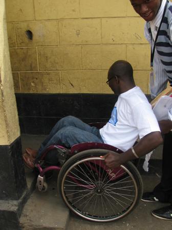 The conventional toilet is unfriendly to persons living with disabilities