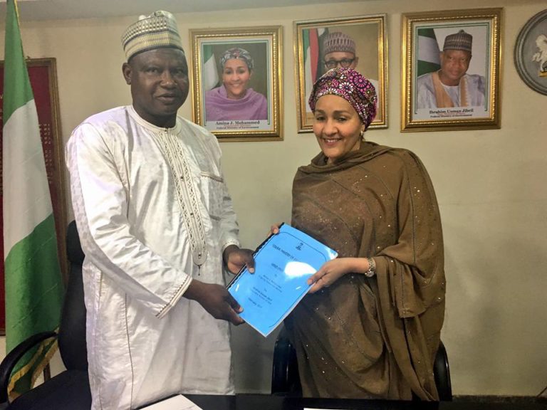 Images: Departing Amina Mohammed hands over