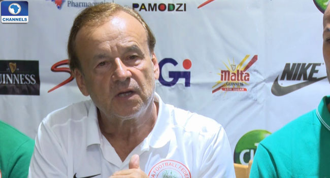 Gernot Rohr-Nigeria