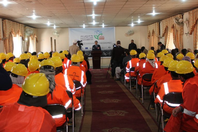 Afghanistan launches pilot ‘Clean and Green Cities’ scheme in Kabul