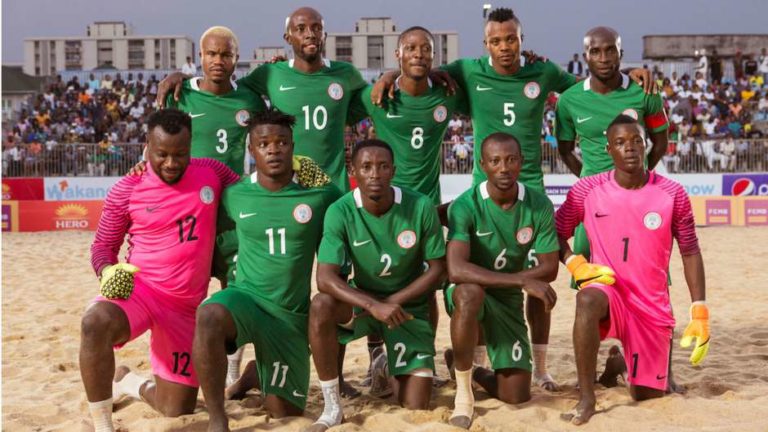 Nigeria battle Italy, others at Beach Soccer W/Cup