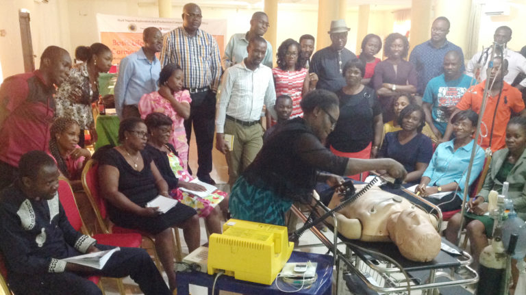Shell trains medical workers in emergency care
