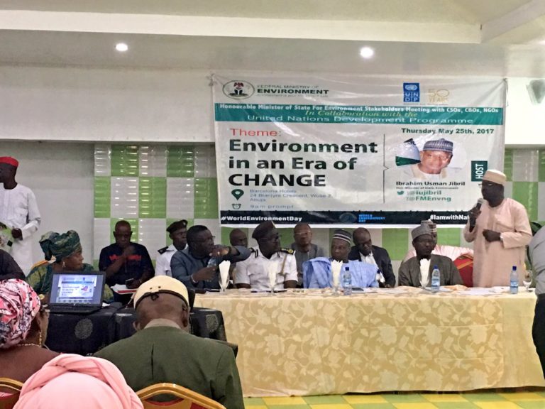 Images: Government, environment CSOs interact
