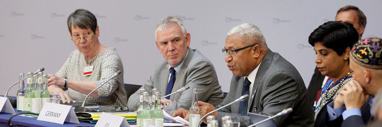 Bainimarama: Tackling climate change demands global cooperation
