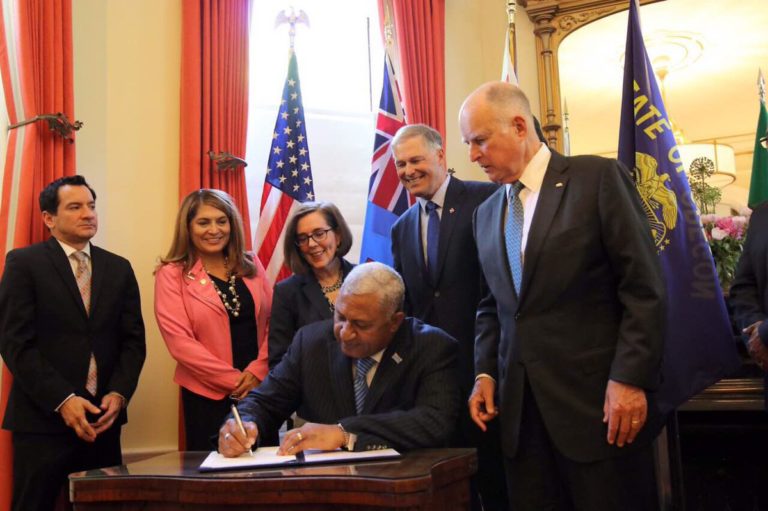 Brown named COP23 advisor as Bainimarama joins Under2 Coalition