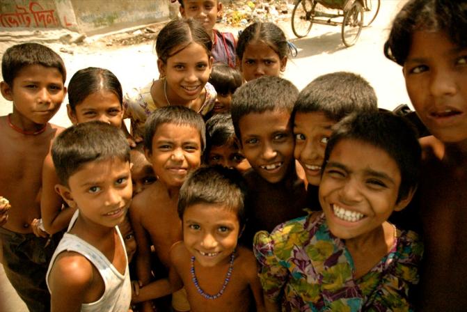 Bangladeshi children 
