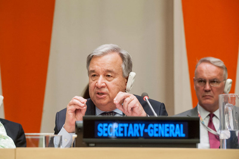 António Guterres ECOSOC