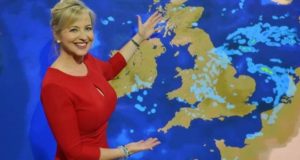 weather presenters-Carol Kirkwood