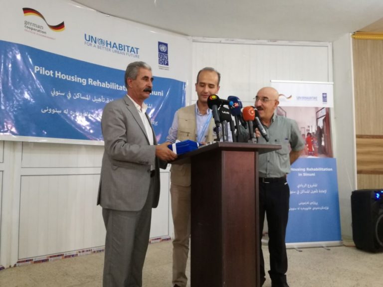 Returnees in Sinuni/Sinjar, Ninewah Governorate issued occupancy certificates
