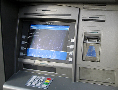 ATM machine