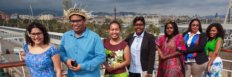 Ahead COP23, young leaders sail for peace, climate action