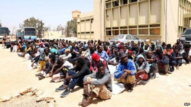 Migrants in Libya
