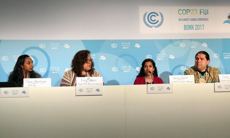 COP23: U.S. People’s Delegation takes on Trump
