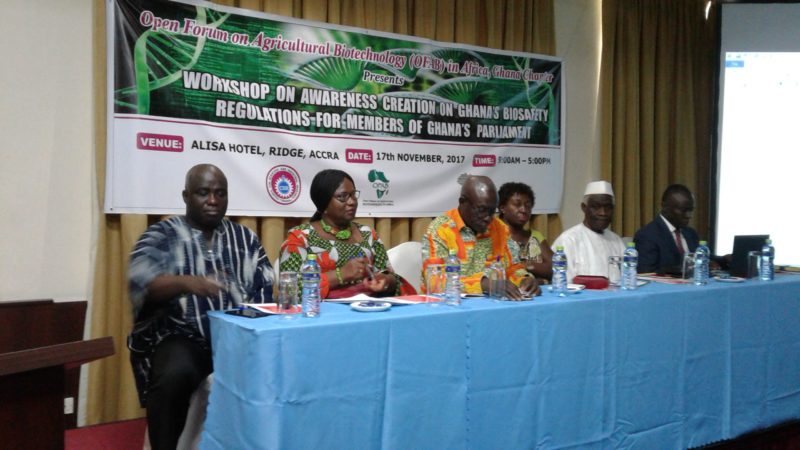 Biotechnology Ghana MPs