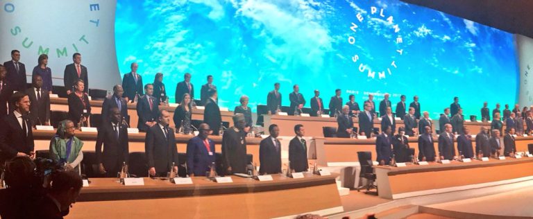 One Planet Summit: Buhari rallies global support to address effects of climate change