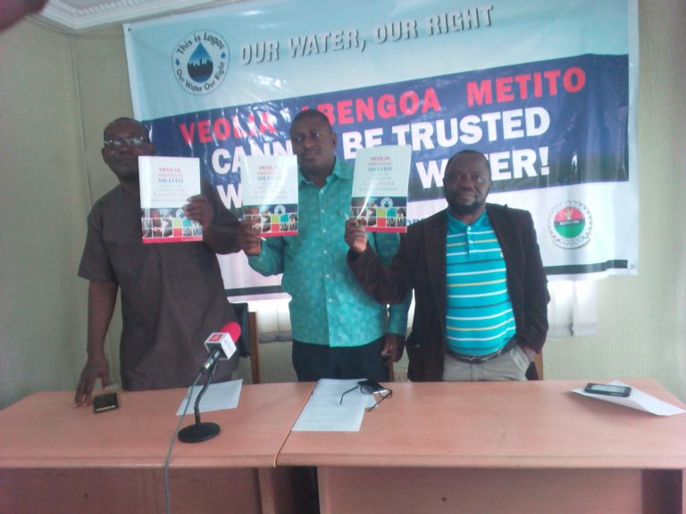 Water privatisation: Coalition says Lagos’ shortlisted firms can’t be trusted