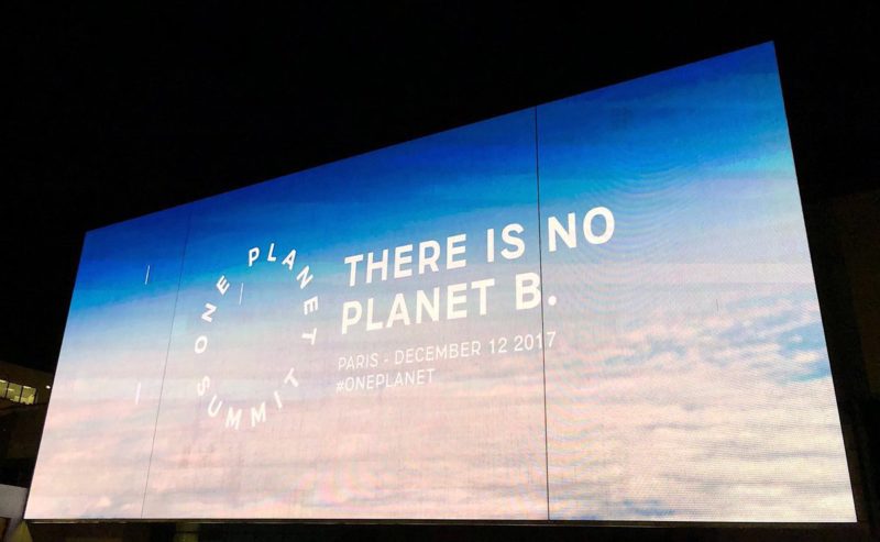One Planet Summit
