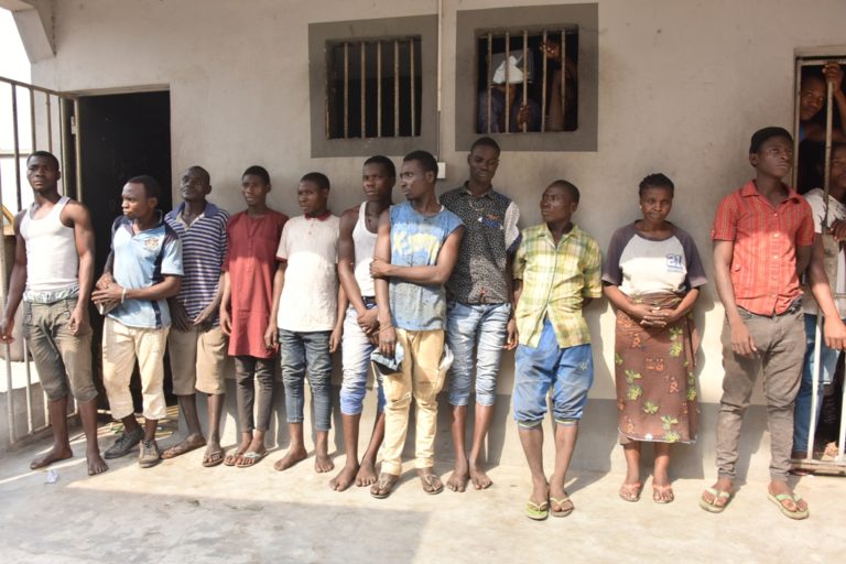 Lagos arrests cart pushers, residents for dumping waste on road medians, canals