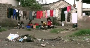 Lusaka slum