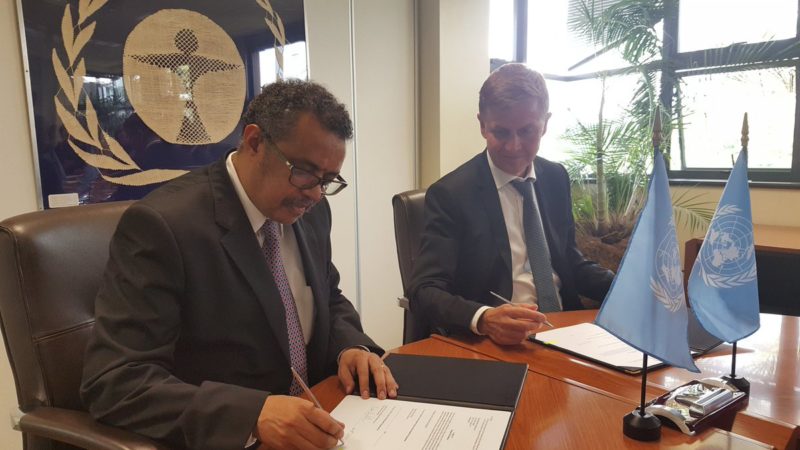 UNEP-WHO agreement