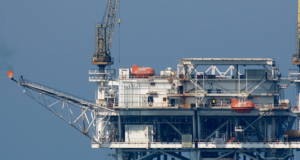 Off-shore oil drilling