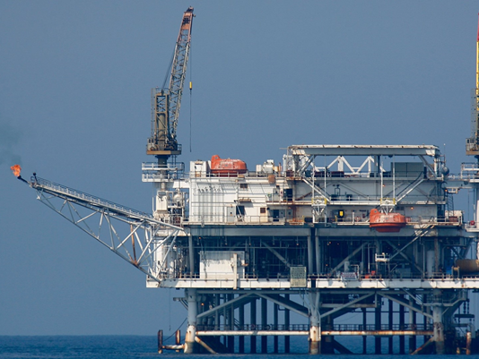Off-shore oil drilling