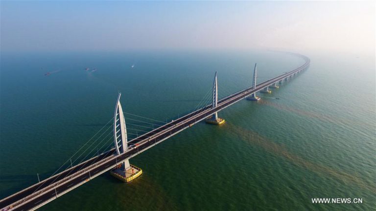 China completes world’s longest cross-sea bridge