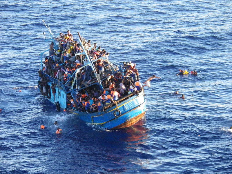 Migrant boat