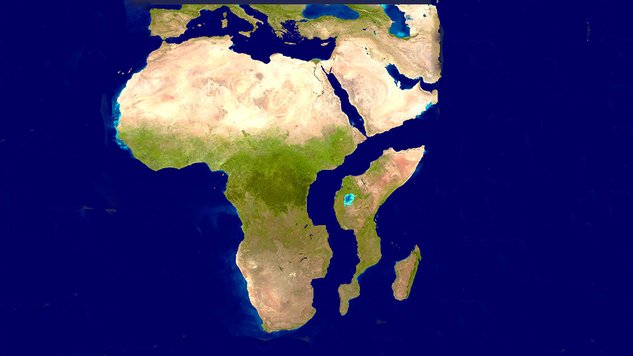 Africa split