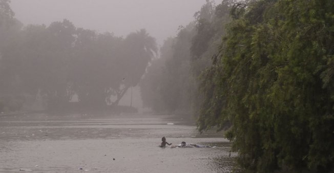 India storm