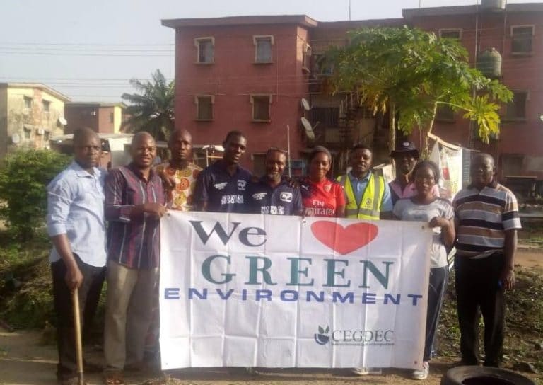 WED 2018: Youths give deteriorating Isolo estate environment a facelift