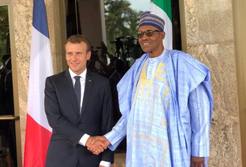 Buhari Macron