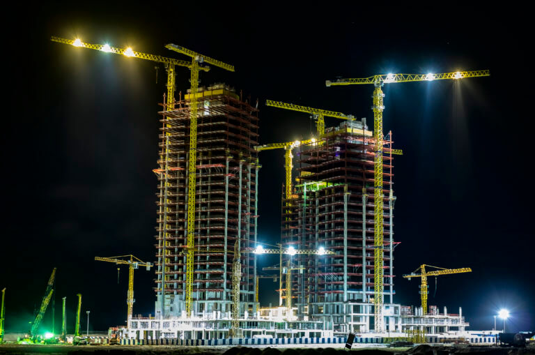 First steel, concrete structure emerges at Eko Atlantic City