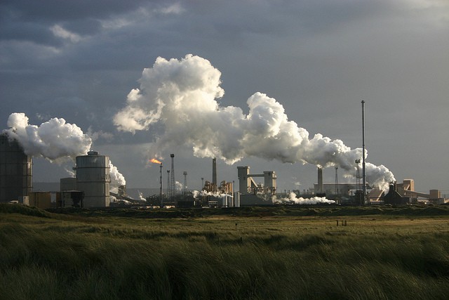 Industrial pollution