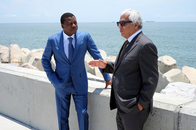 Faure Essozimna Gnassingbe and Ronald Chagoury