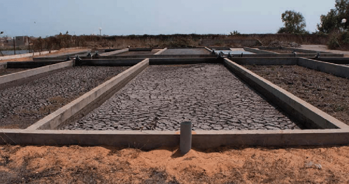 Faecal sludge treatment plant
