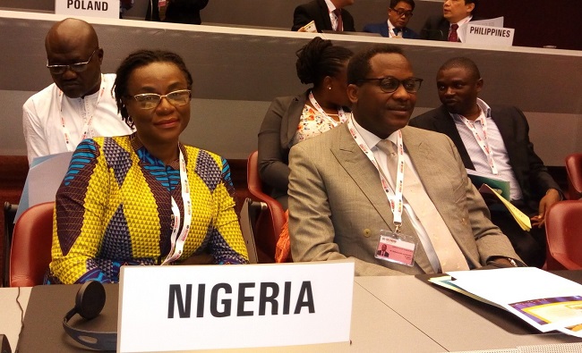 Nigerian delegation at COP8