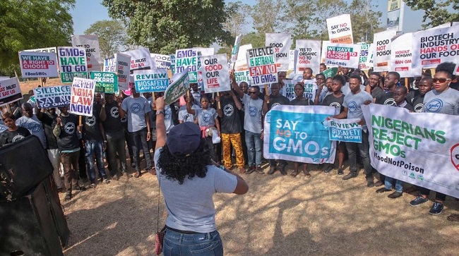 Anti-GMO public rally