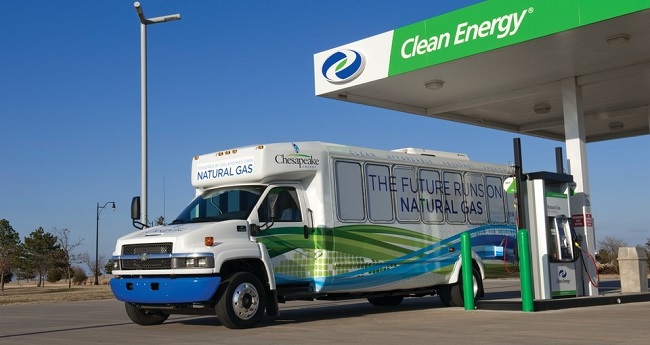 Compressed natural gas fuel station