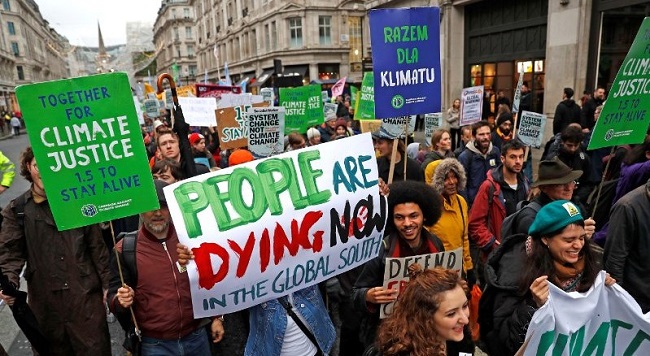 COP24 climate protest