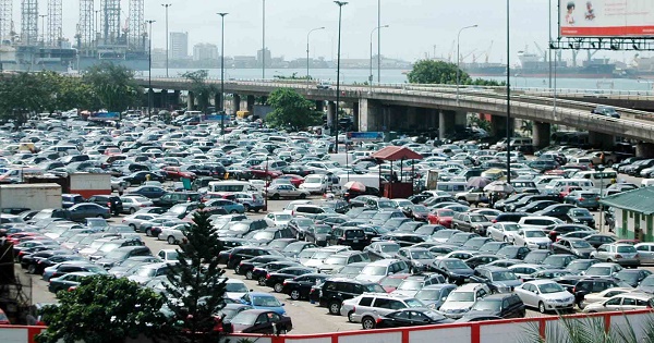 Lagos Marina car park